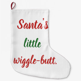 クリスマスのストッキング ラージクリスマスストッキング