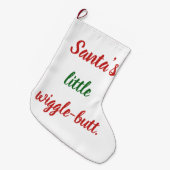 クリスマスのストッキング ラージクリスマスストッキング (正面 (吊り時))