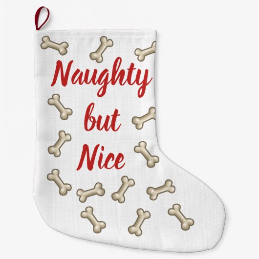 クリスマスのストッキング ラージクリスマスストッキング (正面)