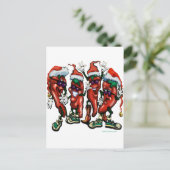 クリスマスのスパイス シーズンポストカード (スタンド正面)