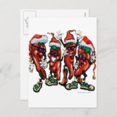 クリスマスのスパイス シーズンポストカード (正面/裏面)