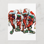 クリスマスのスパイス シーズンポストカード (正面)