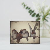 クリスマスのスパーローズ シーズンポストカード (スタンド正面)