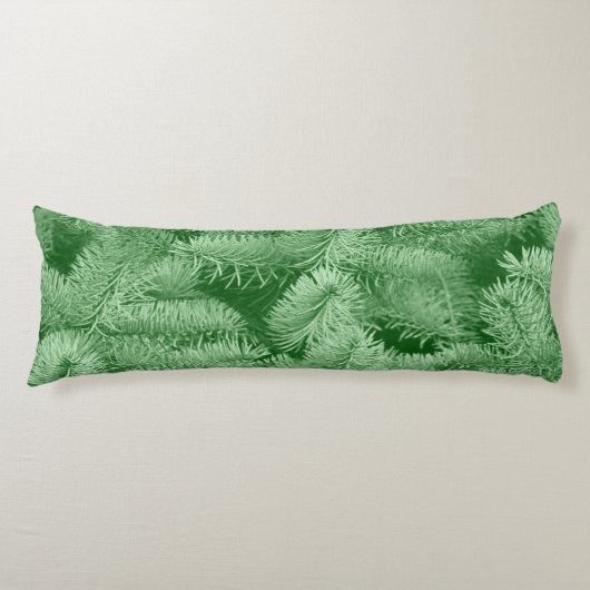 クリスマスのスプルース ボディピロー (正面)