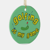 クリスマスのスポーツのオーナメント セラミックオーナメント (右)