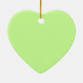 クリスマスのスラグ セラミックオーナメント (裏面)