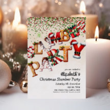 クリスマスのスランバー誕生日パーティー