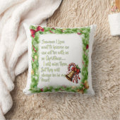 クリスマスのスローガン クッション (ブランケット)