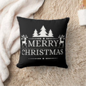 クリスマスのスローピロー クッション (ブランケット)