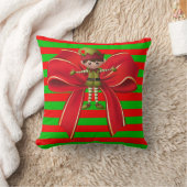 クリスマスのスローピロー クッション (ブランケット)