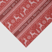 クリスマスのセーターのティッシュペーパー 薄葉紙 (詳細)