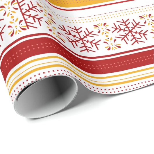 クリスマスのセーターのデザインの無光沢の包装紙 ラッピングペーパー (ロールコーナー)