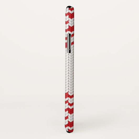 クリスマスのセーターの雪片のiPhoneの場合 Case-Mate iPhoneケース (裏面/右)