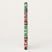 クリスマスのセーターの雪片のiPhoneの場合 Case-Mate iPhoneケース (裏面/左)