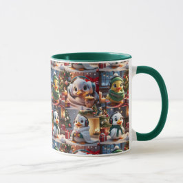 クリスマスのダックデイ マグカップ