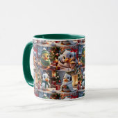 クリスマスのダックデイ マグカップ (正面左)