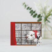 クリスマスのダルマチア人 シーズンポストカード (スタンド正面)