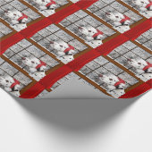 クリスマスのダルマチア人 ラッピングペーパー (角)