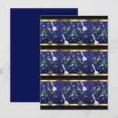 クリスマスのチェス ピース - 雪の結晶 クリスマス ツリー (正面/裏面)