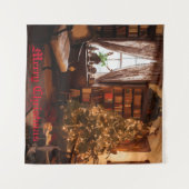 クリスマスのチャーム タペストリー (正面(横))