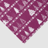 クリスマスのティッシュペーパー10" x 15" 薄葉紙 (詳細)