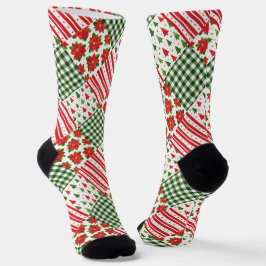 クリスマスのテクスチャ ソックス