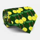 クリスマスのテニスのタイ ネクタイ (ロール)