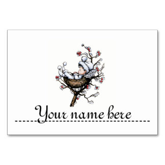 クリスマスのテーブルのための印場所- テーブルナンバー