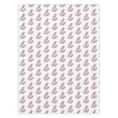 クリスマスのテーブルクロス格言とバイクとギフト テーブルクロス (正面)