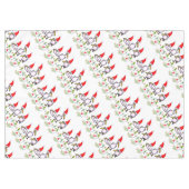 クリスマスのテーブルクロス、メリークリスマスペリカンフィッシュ テーブルクロス (正面(横))