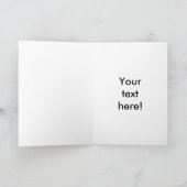 クリスマスのテーマのネットボール シーズンカード (内部)