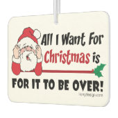 クリスマスのデザインに必要なおもしろいもの カーエアーフレッシュナー (左)