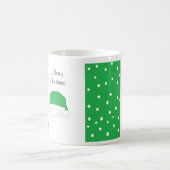 クリスマスのデザイン コーヒーマグカップ (中央)