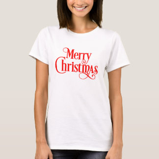 クリスマスのデザイン Tシャツ
