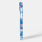 クリスマスのトナカイと歌う鳥のケース Case-Mate iPhoneケース (裏面 / 左)