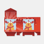 クリスマスのトナカイのお願い フェイバーボックス (折り畳みなし)