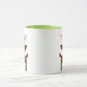 クリスマスのトナカイのマグ マグカップ (中央)