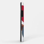 クリスマスのトナカイのムーン絵文字 Case-Mate iPhoneケース (裏面/右)