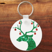 クリスマスのトナカイの続編 キーホルダー (正面)