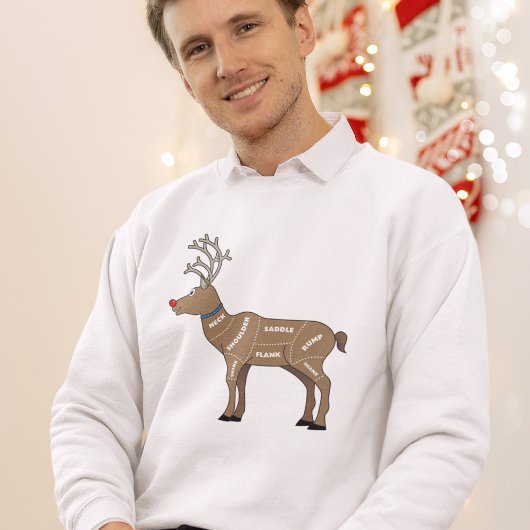クリスマスのトナカイの肉 Tシャツ