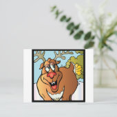 クリスマスのトナカイの12屁 シーズンポストカード (スタンド正面)