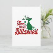 クリスマスのトナカイを祝福する時間 案内状 (スタンド正面)