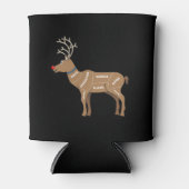 クリスマスのトナカイ肉 缶クーラー (正面)