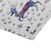 クリスマスのトナカイ カッティングボード (角)