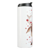 クリスマスのトナカイ タンブラー (回転左)