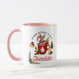クリスマスのトナカイ ホット かわいい コーヒーマグ マグカップ