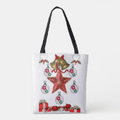 クリスマスのトートバッグ トートバッグ (裏面)