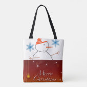 クリスマスのトートバッグ トートバッグ (裏面)