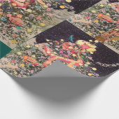 クリスマスのドラゴン木30" x 15'包装紙 ラッピングペーパー (角)