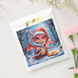 クリスマスのドラゴン、かわいすぎて捕まえられない、 フェイバーバッグ